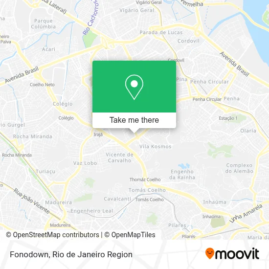 Fonodown map