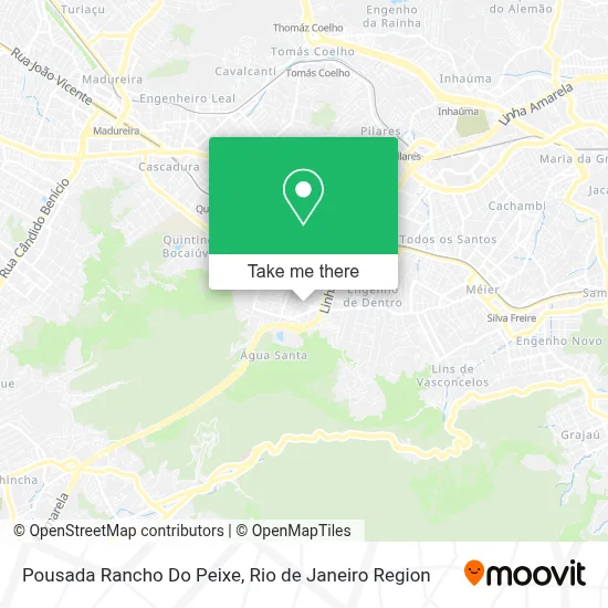 Pousada Rancho Do Peixe map