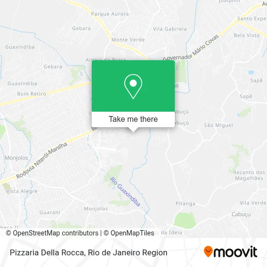 Pizzaria Della Rocca map
