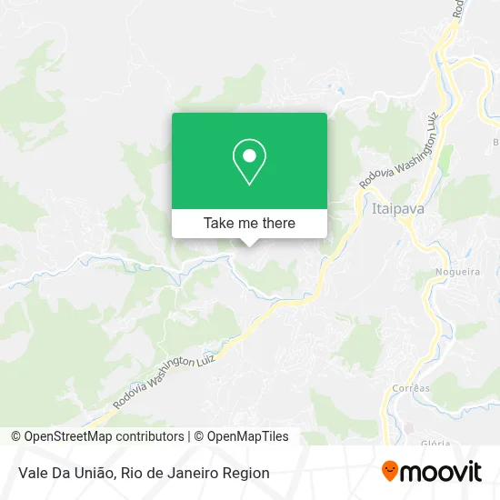 Vale Da União map