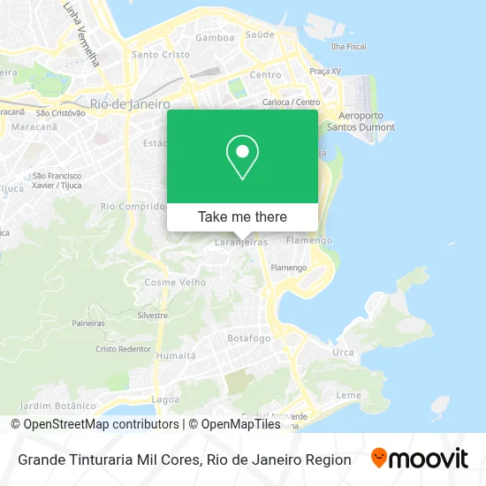 Grande Tinturaria Mil Cores map