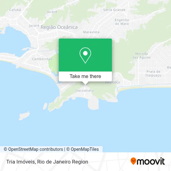 Tria Imóveis map