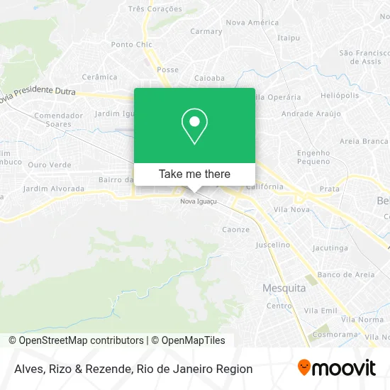 Alves, Rizo & Rezende map