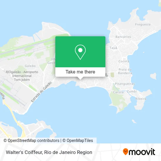 Walter's Coiffeur map