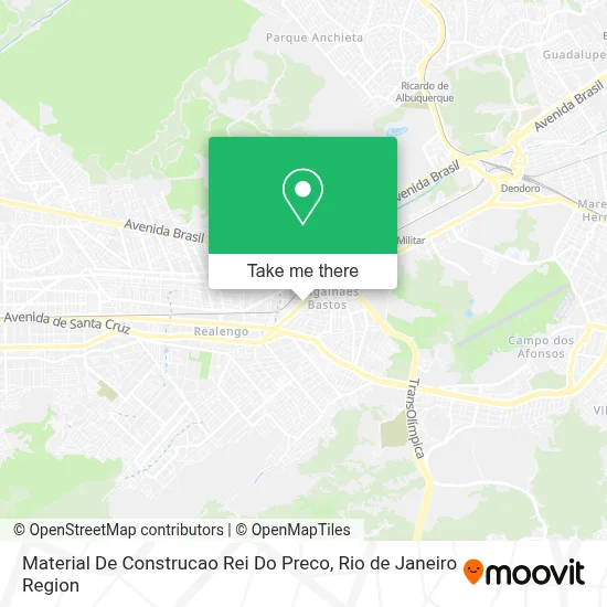 Material De Construcao Rei Do Preco map
