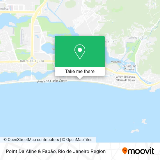 Point Da Aline & Fabão map