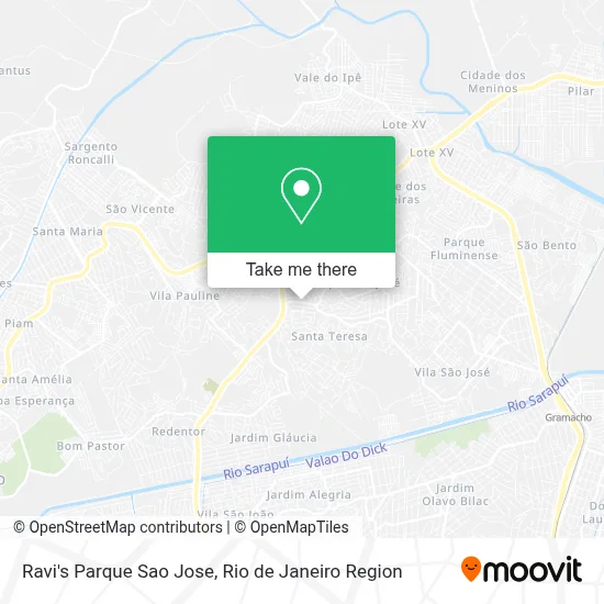 Ravi's Parque Sao Jose map