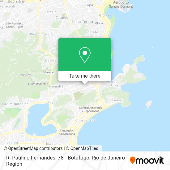 R. Paulino Fernandes, 78 - Botafogo map