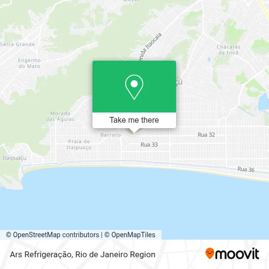 Ars Refrigeração map