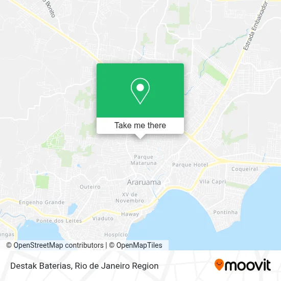 Destak Baterias map