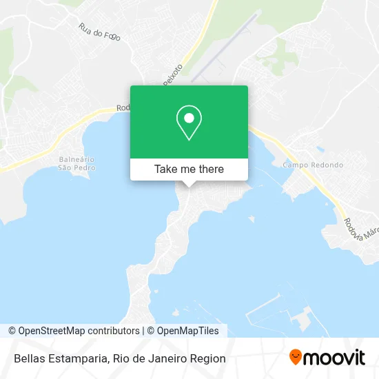 Bellas Estamparia map