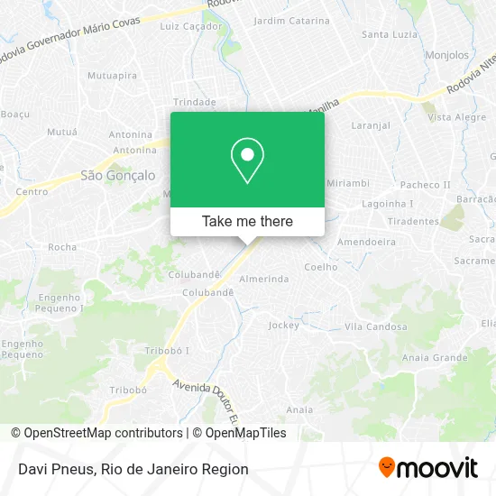 Davi Pneus map