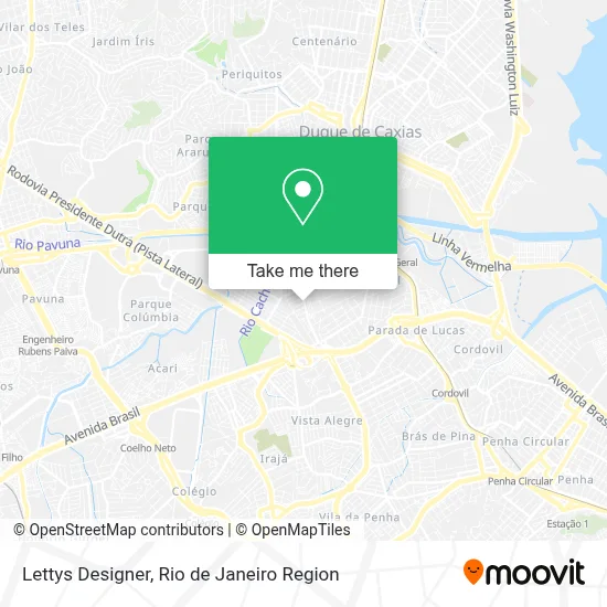 Lettys Designer map