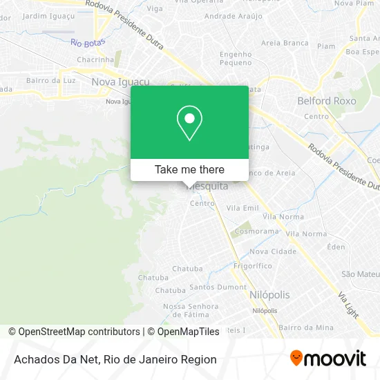 Achados Da Net map