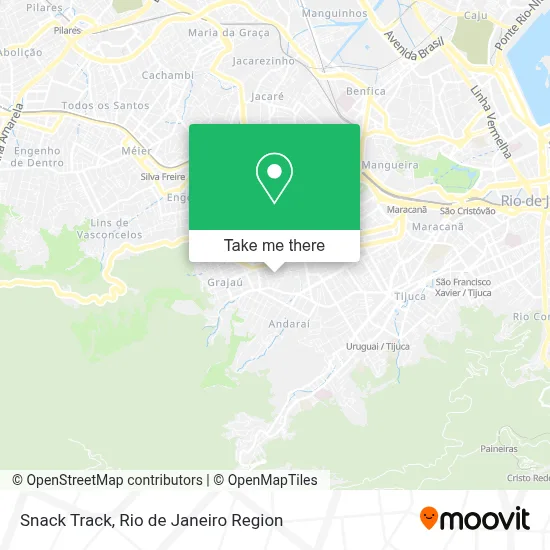 Snack Track map