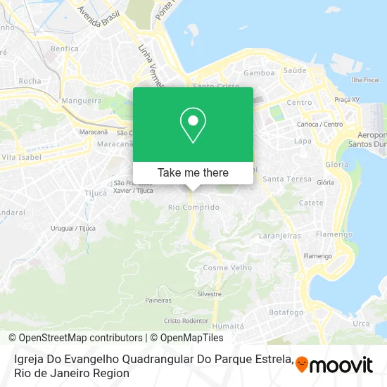Igreja Do Evangelho Quadrangular Do Parque Estrela map