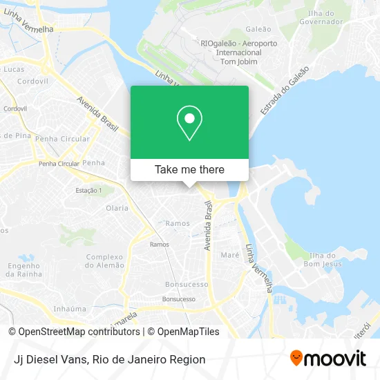 Jj Diesel Vans map