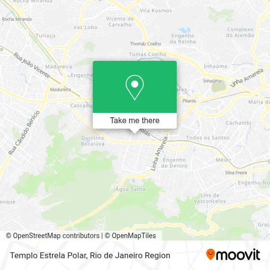 Templo Estrela Polar map