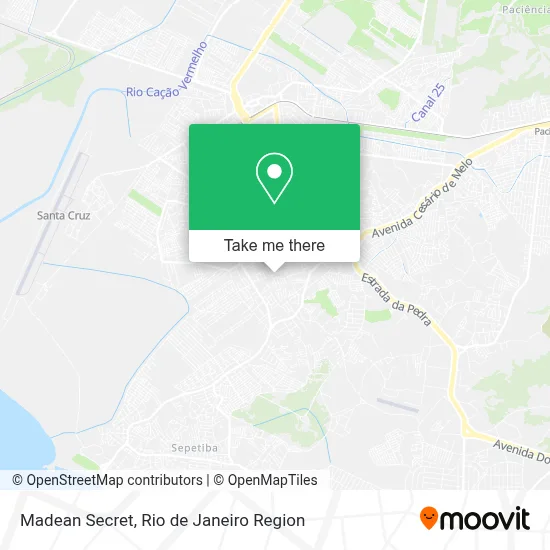 Madean Secret map