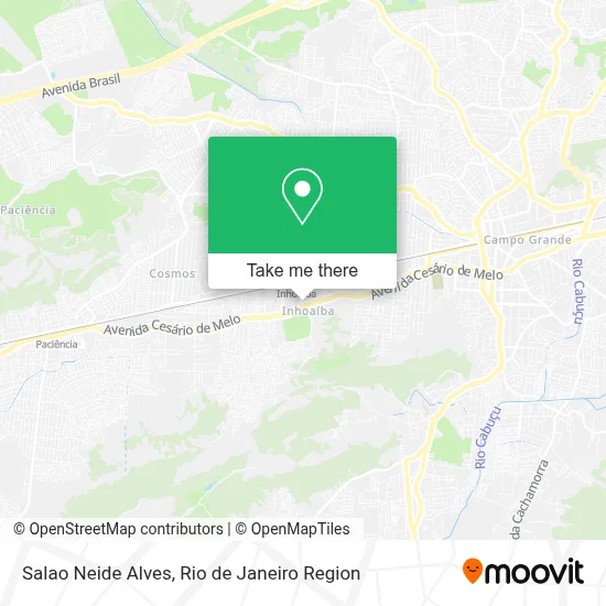 Salao Neide Alves map