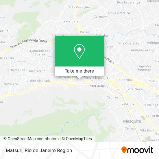 Matsuri map