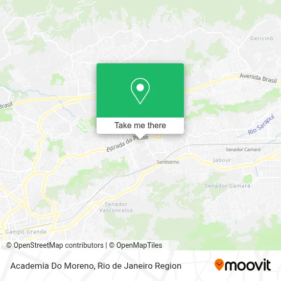 Academia Do Moreno map