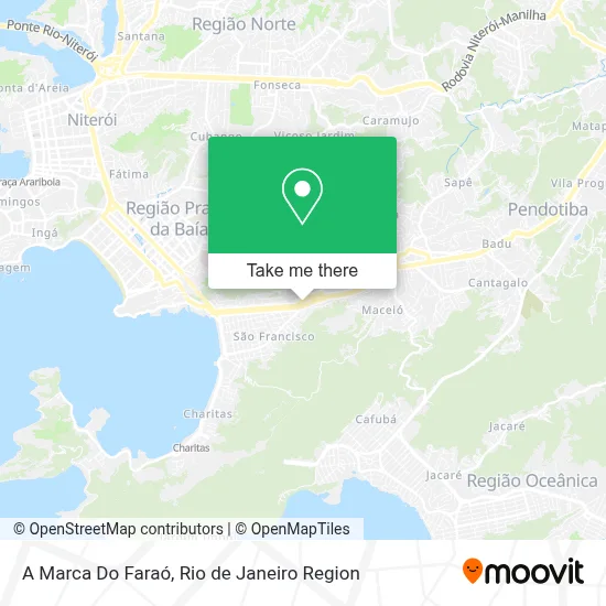 A Marca Do Faraó map