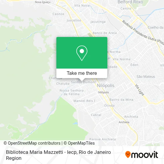 Biblioteca Maria Mazzetti - Iecp map
