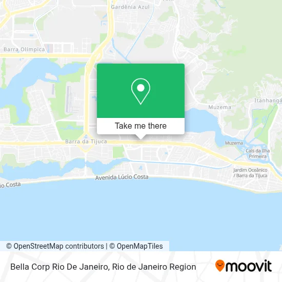 Bella Corp Rio De Janeiro map