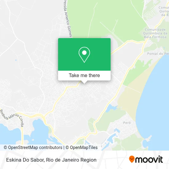 Eskina Do Sabor map