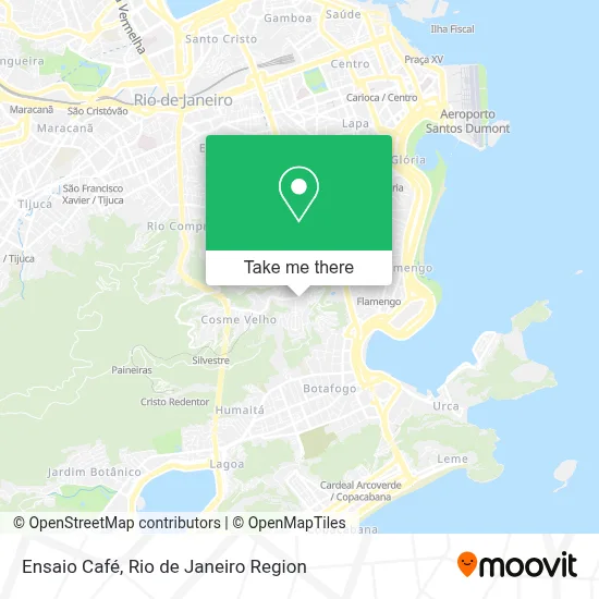 Ensaio Café map