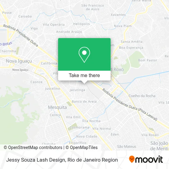 Jessy Souza Lash Design map