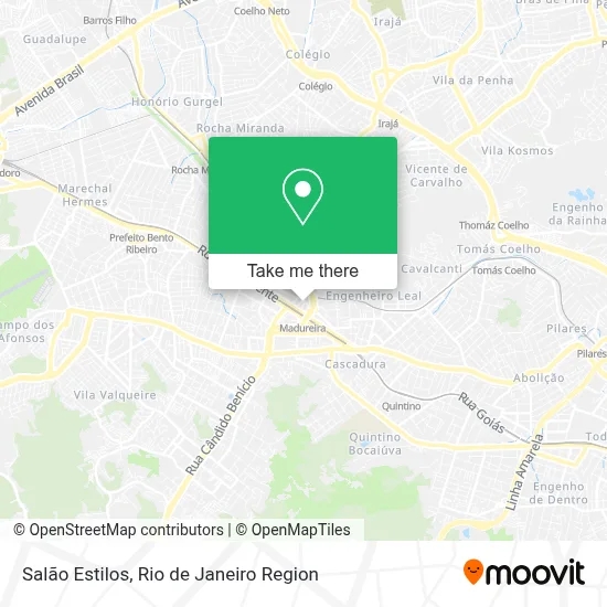 Salão Estilos map