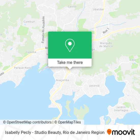 Isabelly Pecly - Studio Beauty map