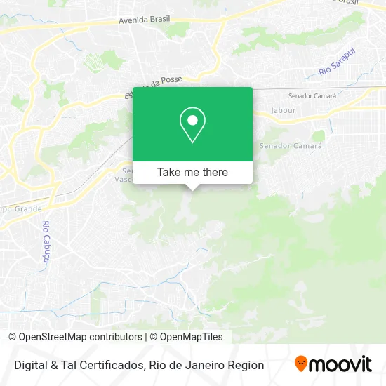 Digital & Tal Certificados map