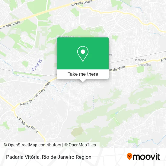 Padaria Vitória map
