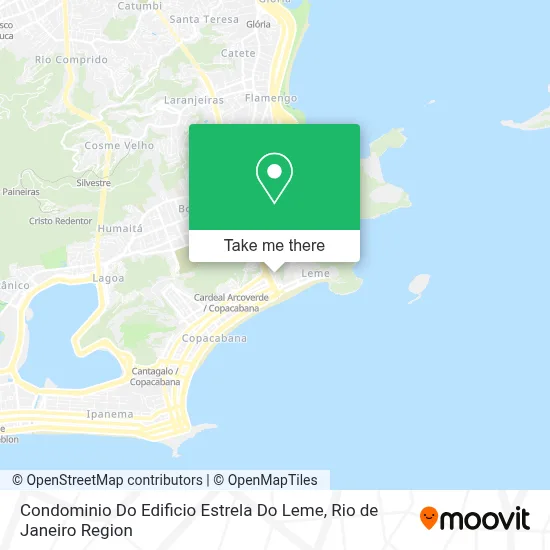 Condominio Do Edificio Estrela Do Leme map