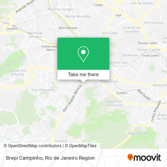 Brepi Campinho map