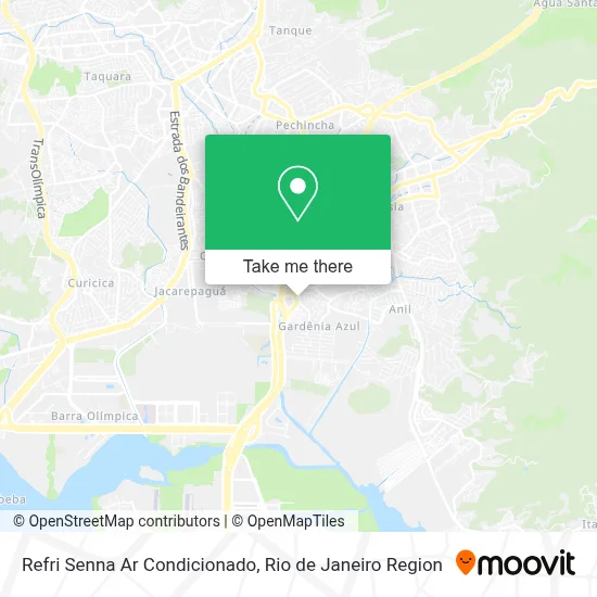 Refri Senna Ar Condicionado map