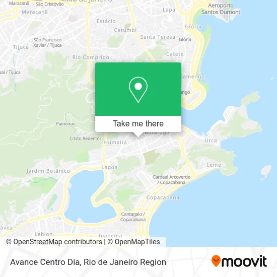 Avance Centro Dia map