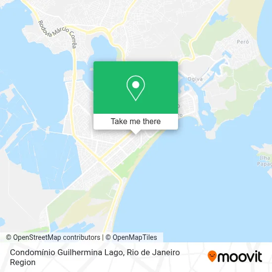 Condomínio Guilhermina Lago map