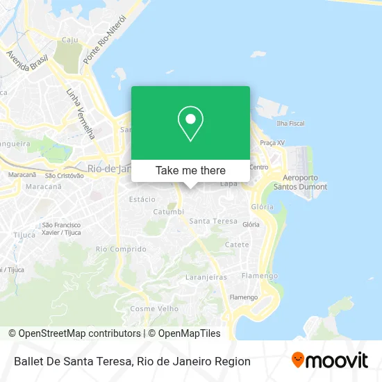 Ballet De Santa Teresa map