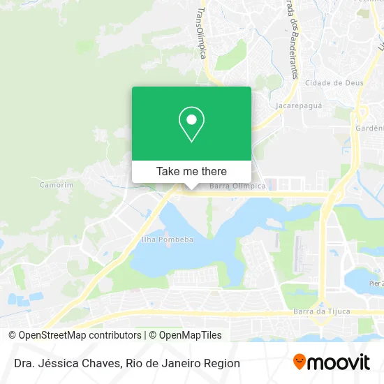 Dra. Jéssica Chaves map
