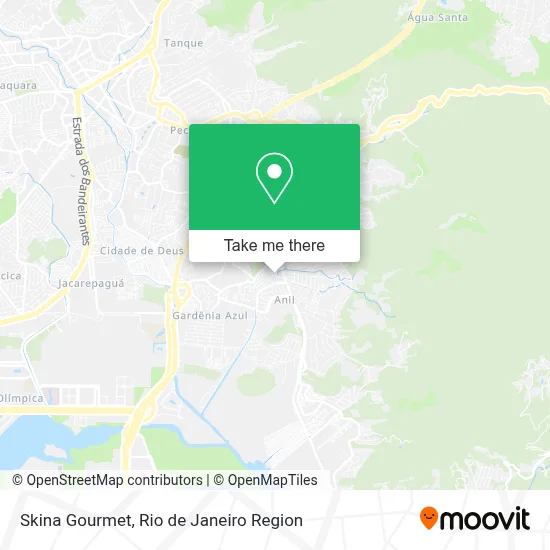 Skina Gourmet map