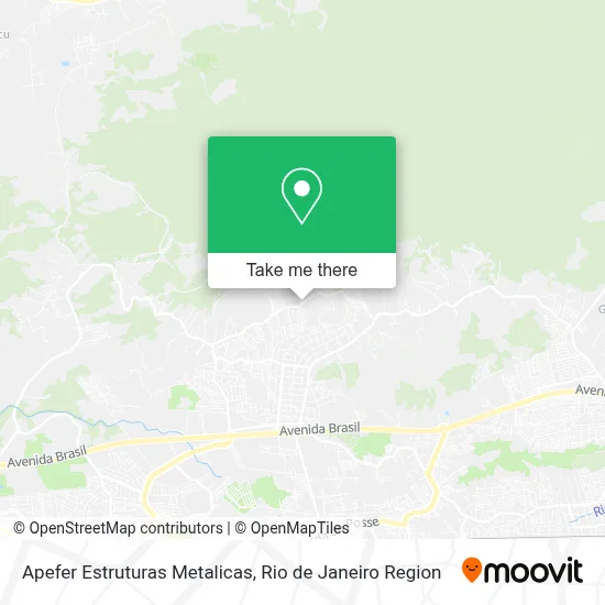 Apefer Estruturas Metalicas map
