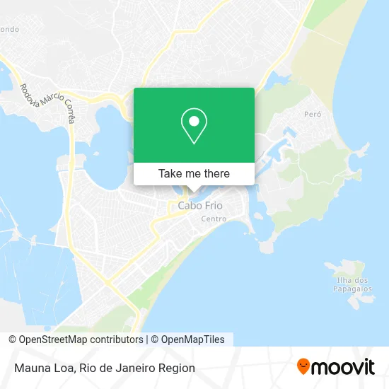 Mauna Loa map