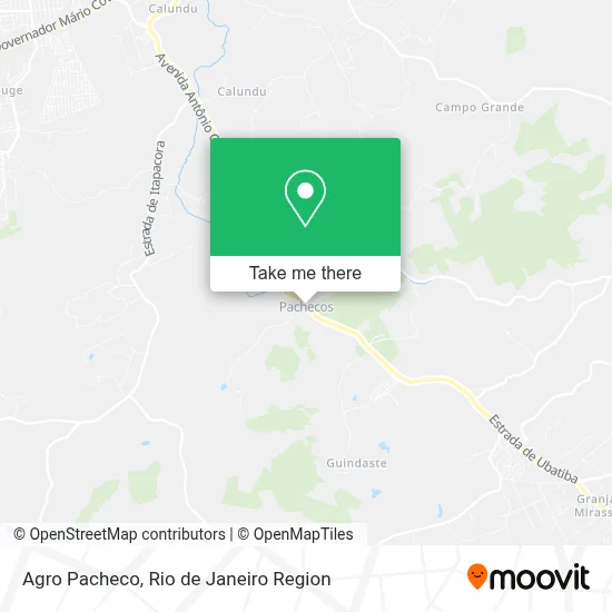 Agro Pacheco map