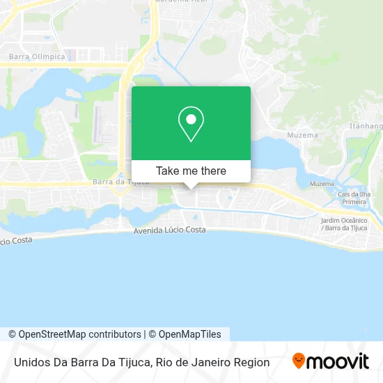Unidos Da Barra Da Tijuca map