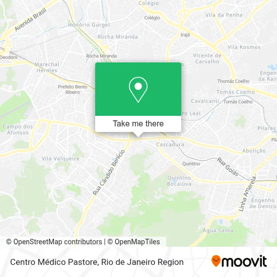 Centro Médico Pastore map