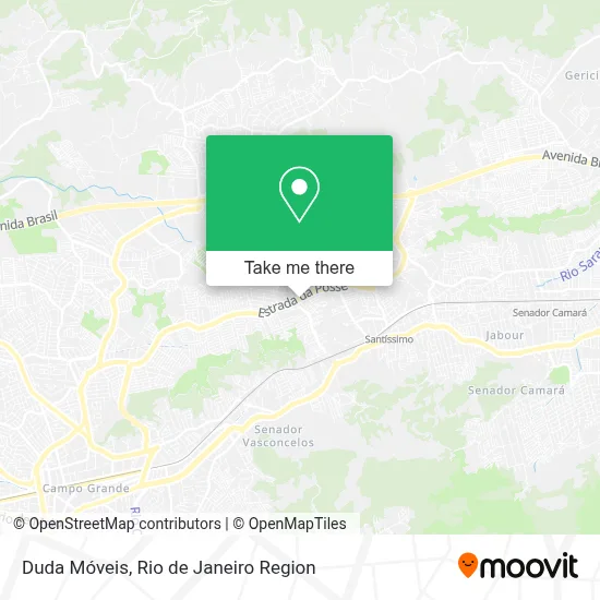 Duda Móveis map
